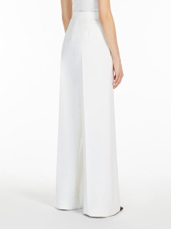 26SS 막스마라 스트레이트 팬츠 POLONIA25111310316001 White - MAX MARA