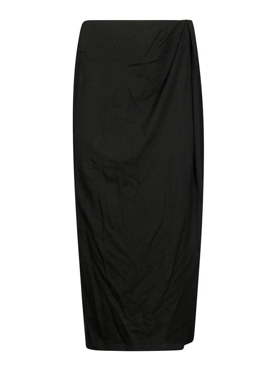 25FW 위켄드막스마라 미디 스커트 HANS2425776021650003 Black