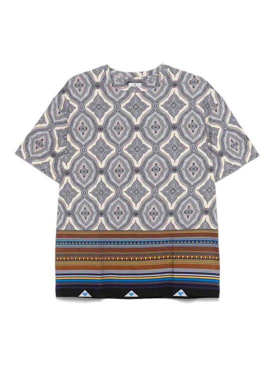 25SS 에트로 반팔 티셔츠 MRMA0022AJ272X0800 Multicolour