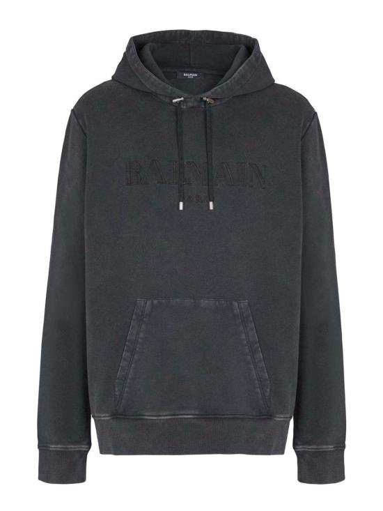  발망 후드 티셔츠 EH1JT047BC72YGD Grey