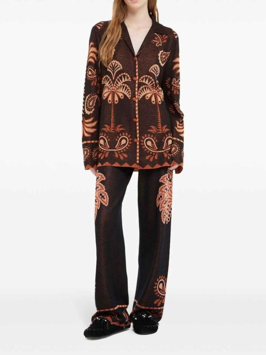 26SS 알라누이 셔츠 LWHY001R25KNI0011075 Brown - ALANUI