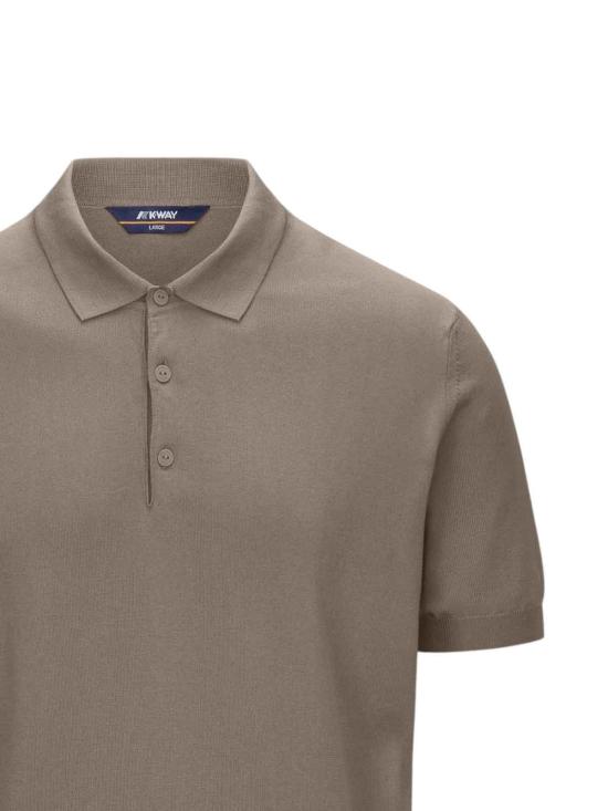 26SS 까웨 반팔 셔츠 K4126RWWG9 Beige - K-WAY