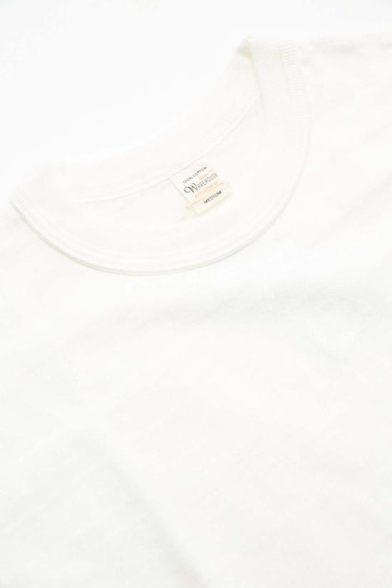  웨어하우스 반팔 티셔츠 앤코 4601 무지 티셔츠 오프화이트 - WAREHOUSE