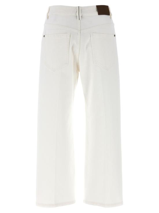 25FW 브루넬로 쿠치넬리 데님 A00254030 White - BRUNELLO CUCINELLI