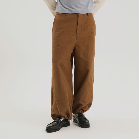 25FW 1989 스튜디오 스트레이트 팬츠 F04MDE007FAB001 Brown