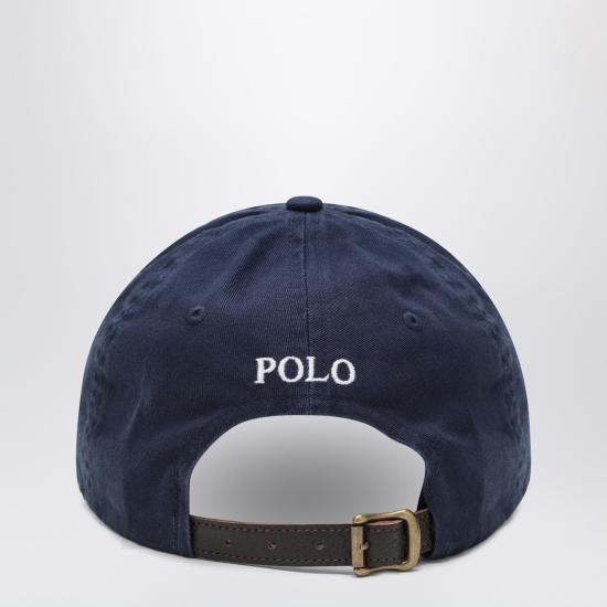 25FW 폴로 랄프로렌 로고 자수 코튼 볼캡 710673584013CO Blue - POLO RALPH LAUREN