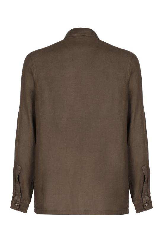 25SS 에르노 긴팔 셔츠 FI000123U17140 7745 green - HERNO