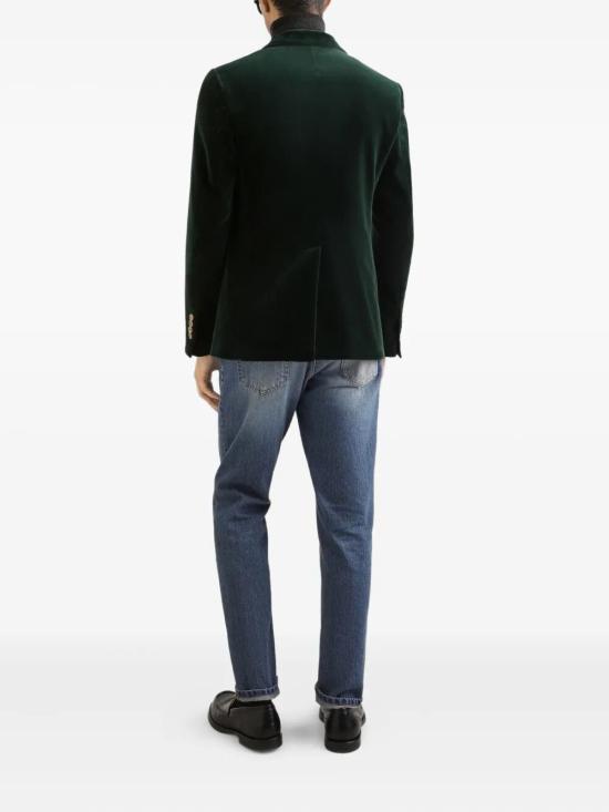 25FW 돌체앤가바나 수트 자켓 G2TV8T FUVKR V0707 VERDE SCURISSIMO - DOLCE & GABBANA