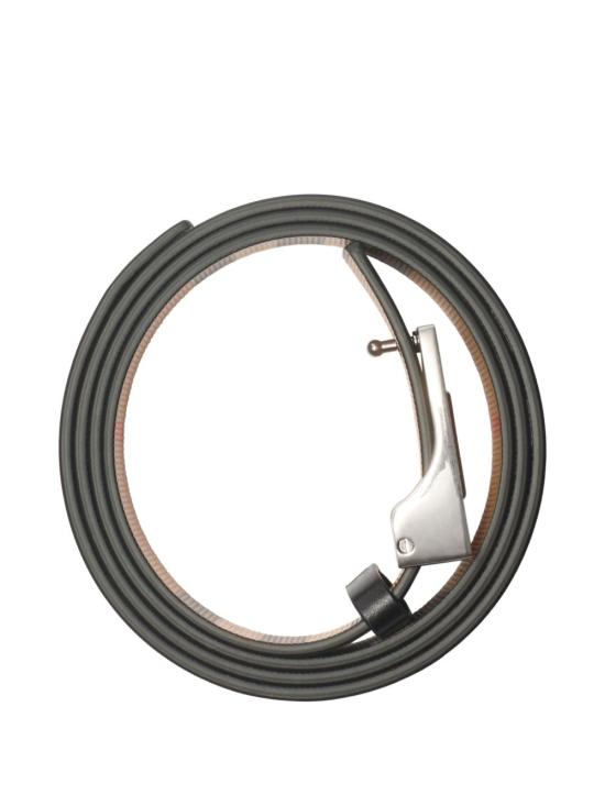 25FW 버버리 리버시블 체크 스퀘어 나이트 스탬프 벨트 8112217 X Sand black - BURBERRY