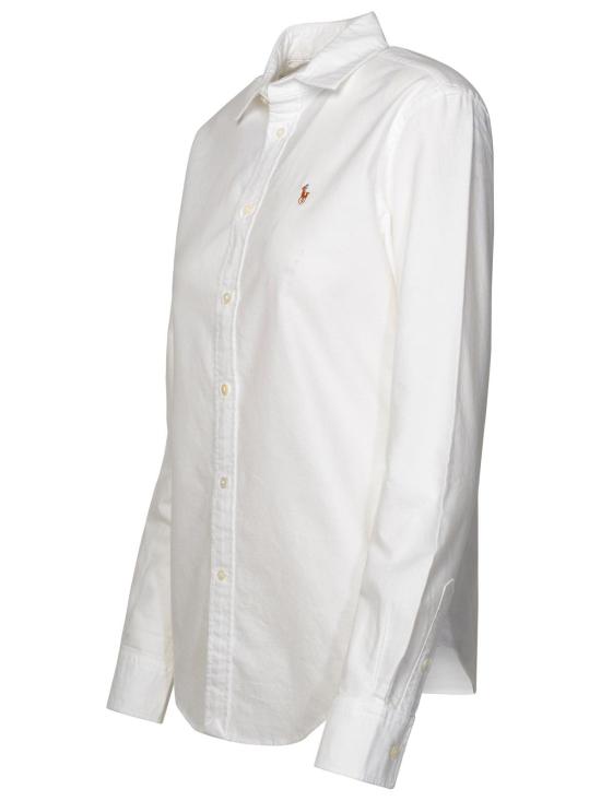 26FW 폴로 랄프로렌 포니 로고 옥스포드 셔츠 211891377003 White - POLO RALPH LAUREN