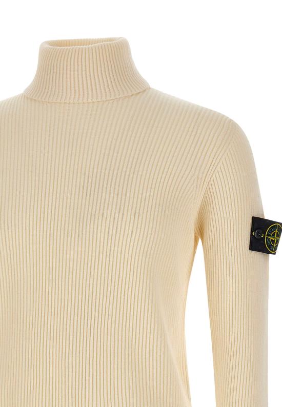 25FW 스톤 아일랜드 터틀넥 5100052S00C2 V0093 White - STONE ISLAND