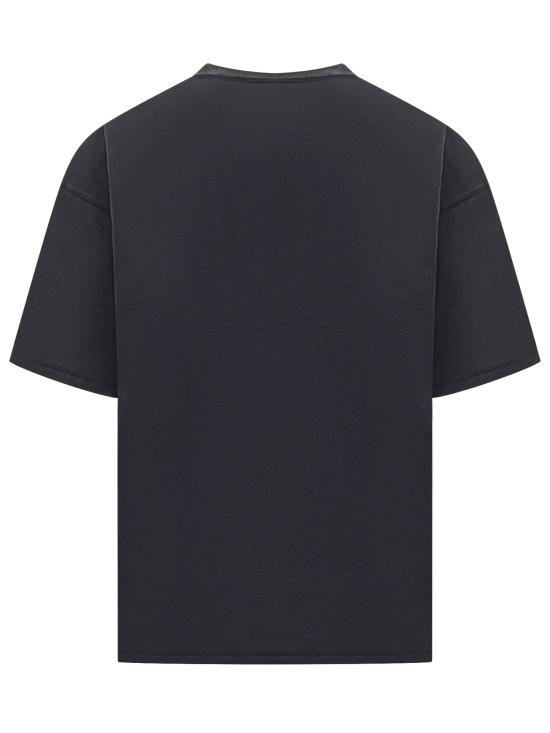 25FW 디젤 반팔 티셔츠 A186530AGCA 81E NERO - DIESEL