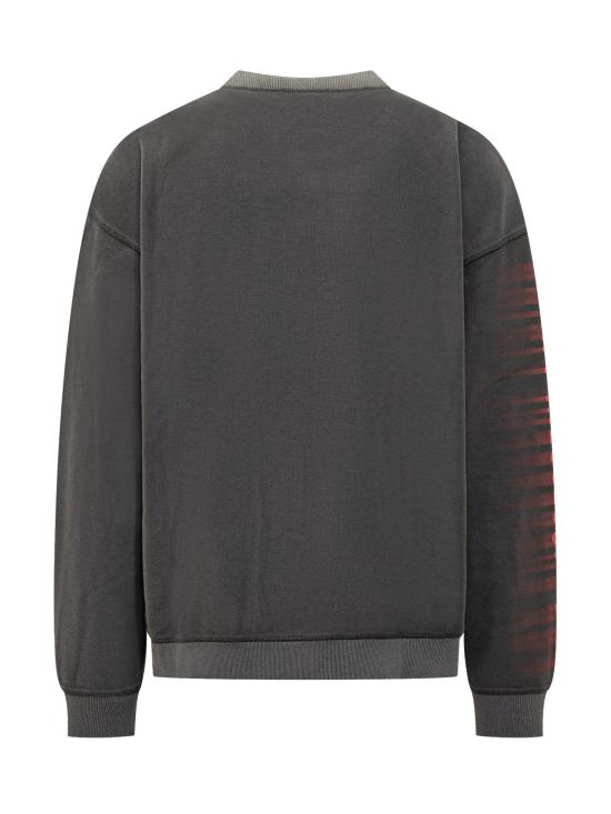 25FW 디젤 긴팔 티셔츠 A186540AGCB 9AW GRIGIO SCURO - DIESEL