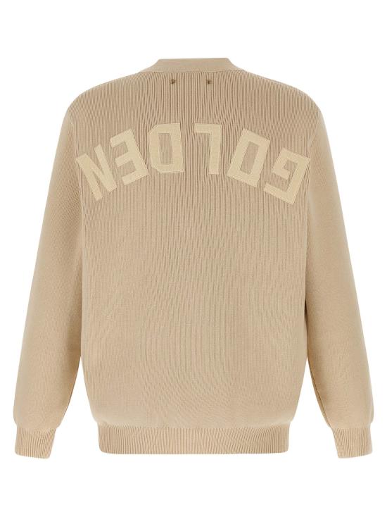 25FW 골든구스 코튼 니트 V넥 버튼 가디건  GMP00946P0019725555055550 - GOLDEN GOOSE