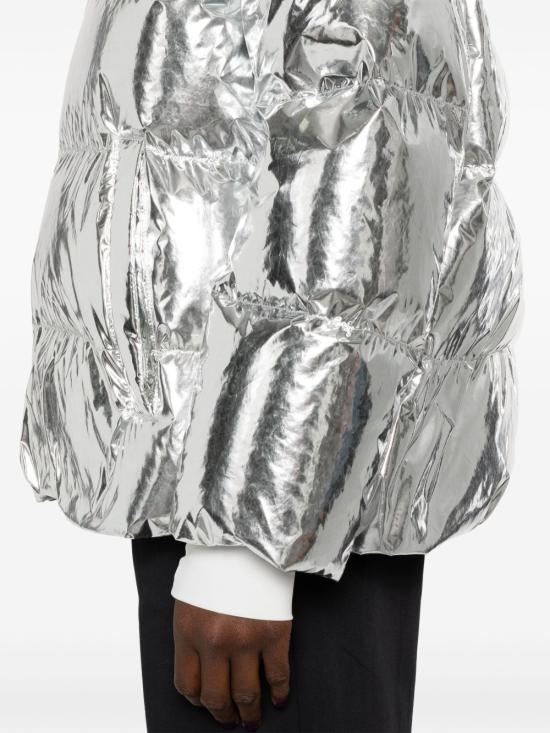 25FW 이브살로몬 수트 자켓 26W25WKV02068 K02WB2701 Silver - YVES SALOMON