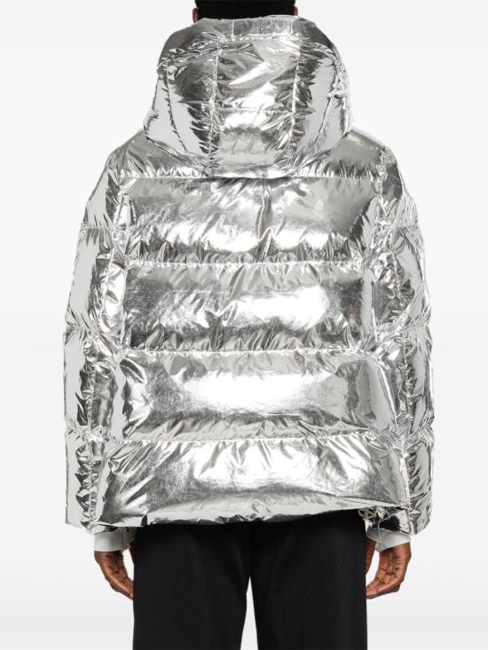 25FW 이브살로몬 수트 자켓 26W25WKV02068 K02WB2701 Silver - YVES SALOMON