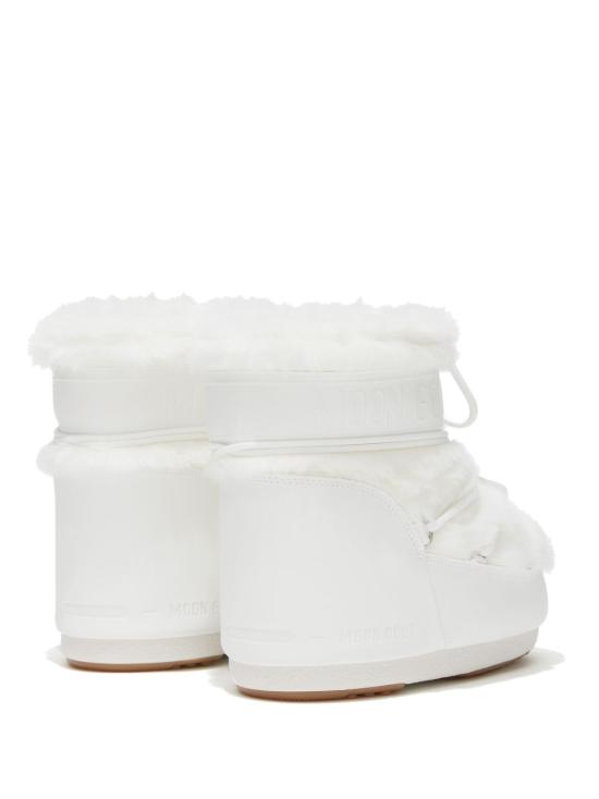 25FW 문부츠 아이콘 나일론 로우 부츠 80D1409390 A002 White - MOON BOOT