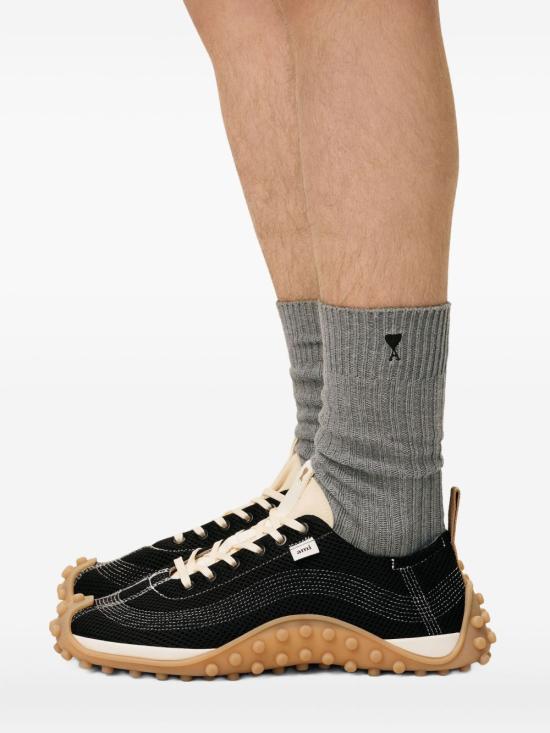 25FW 아미 언더웨어 H25USC611 AK0007971H25 Ecru noir - AMI