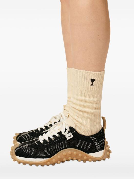 25FW 아미 언더웨어 H25USC611 AK0007971H25 Ecru noir - AMI