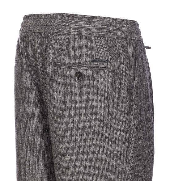 25FW 돌체앤가바나 스트레이트 팬츠 GP12QT FCMDES8030 Grey - DOLCE & GABBANA