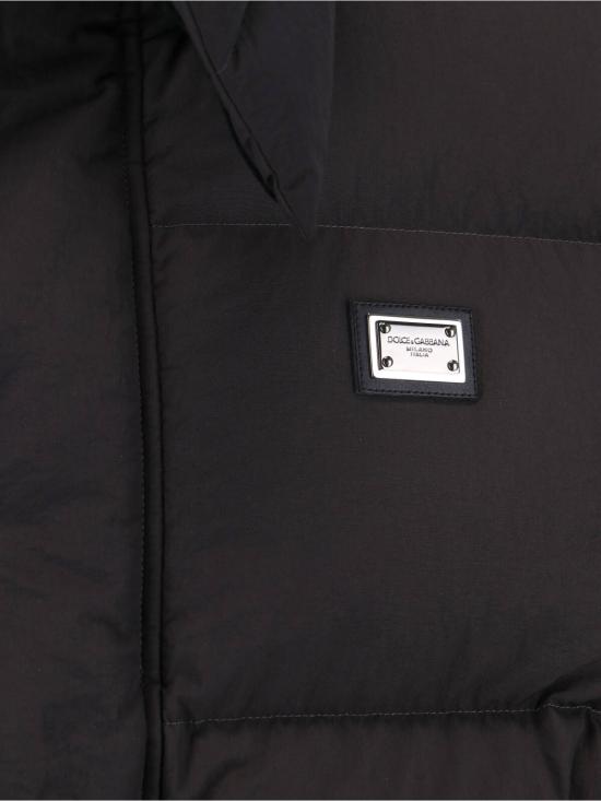 25FW 돌체앤가바나 숏패딩 G9BRFT FUS28 N0636 Black - DOLCE & GABBANA