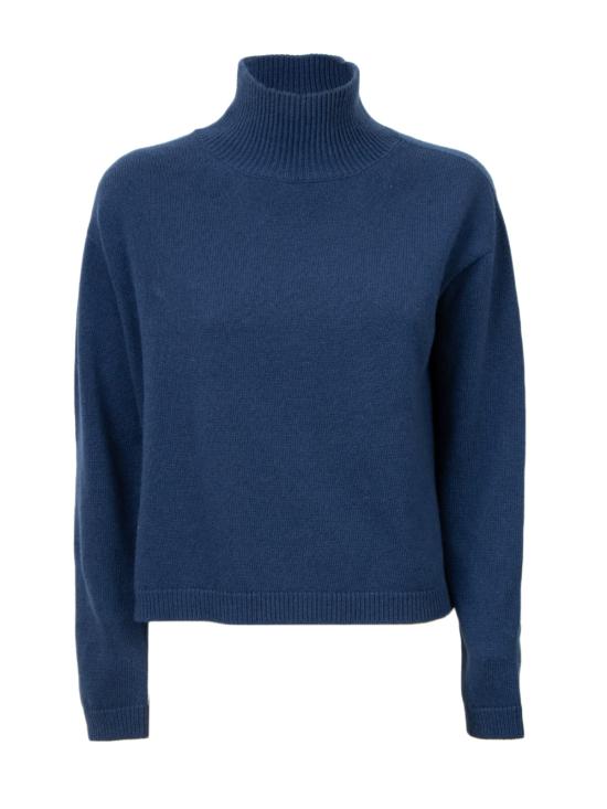 25FW 에스막스마라 터틀넥 MATTEO013 Blue