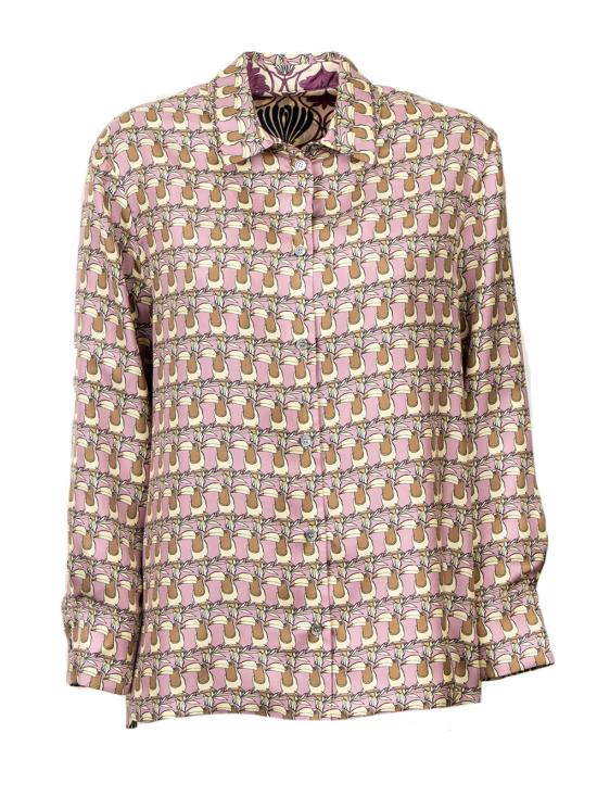 25FW 에스막스마라 셔츠 TIMES005 Fuchsia