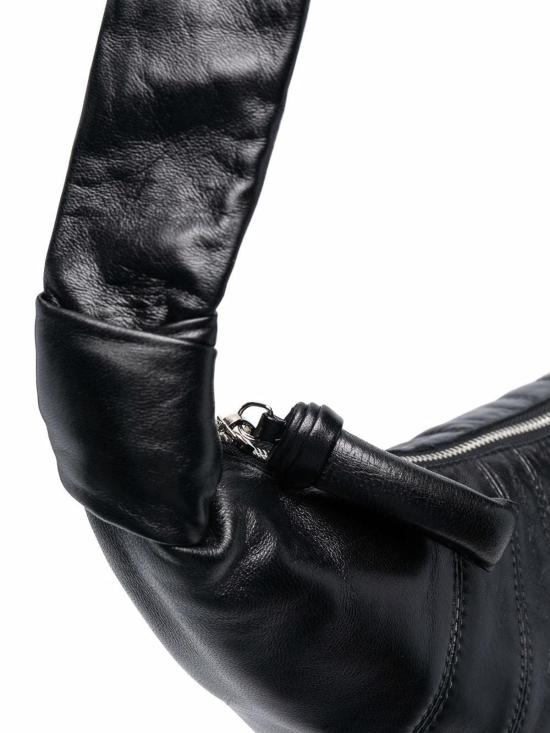  르메르 크루아상 레더 숄더백 BG0003LL095BK999 Black - LEMAIRE