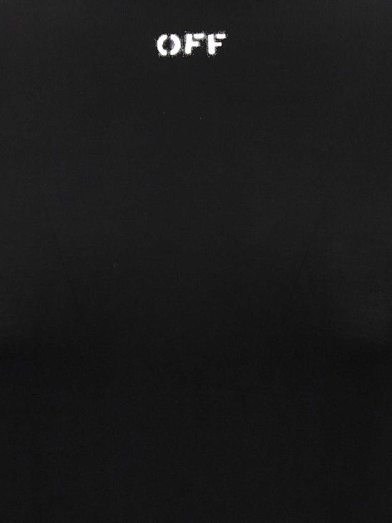  오프화이트 긴팔 티셔츠 OWAD136C99JER0041001 Black - OFF WHITE