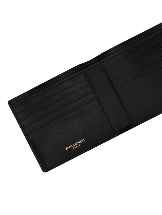  생로랑 타이니 모노그램 반지갑 60772702G0W1000 Black - SAINT LAURENT