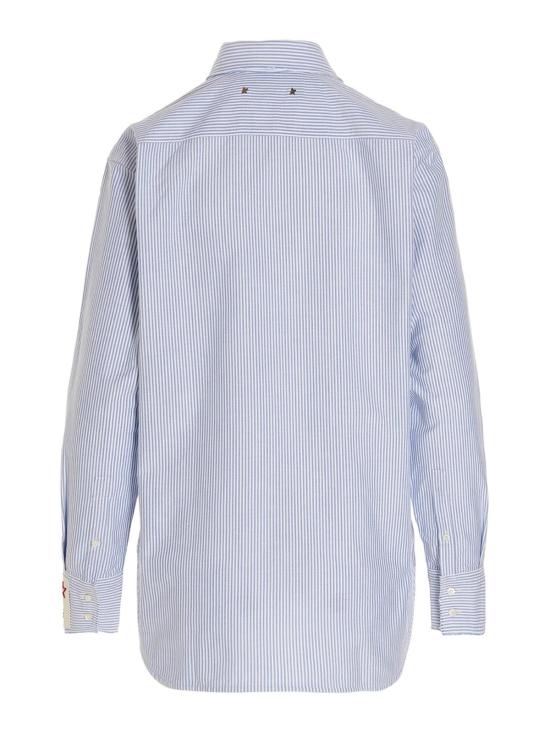 25FW 골든구스 셔츠 GWP00820P00054880197 Light Blue - GOLDEN GOOSE