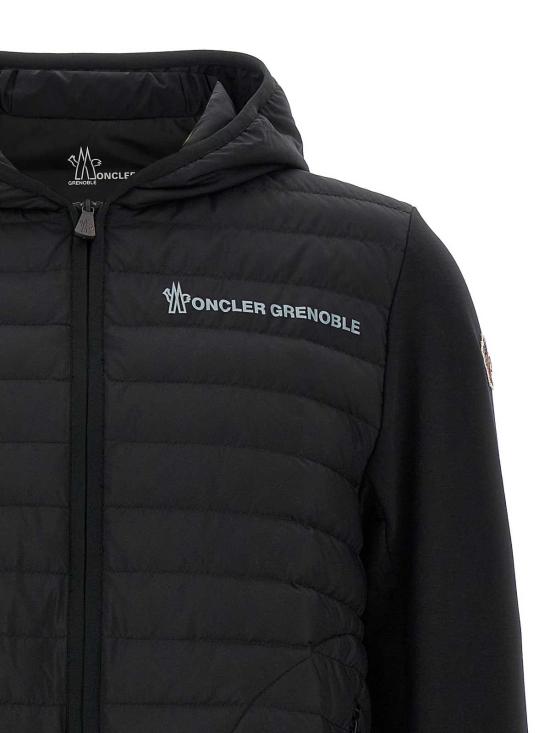  몽클레어 패딩 코튼 집업 후드  K10978G0000589AW0999 Black - MONCLER