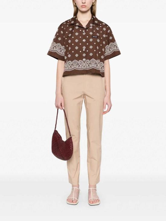 26SS 트윈셋 스트레이트 팬츠 251TT202F12145 Light Grey - TWINSET