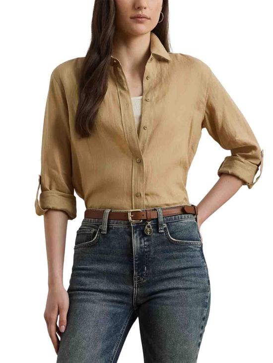 25SS 랄프 로렌 셔츠 200782777060 Beige - RALPH LAUREN