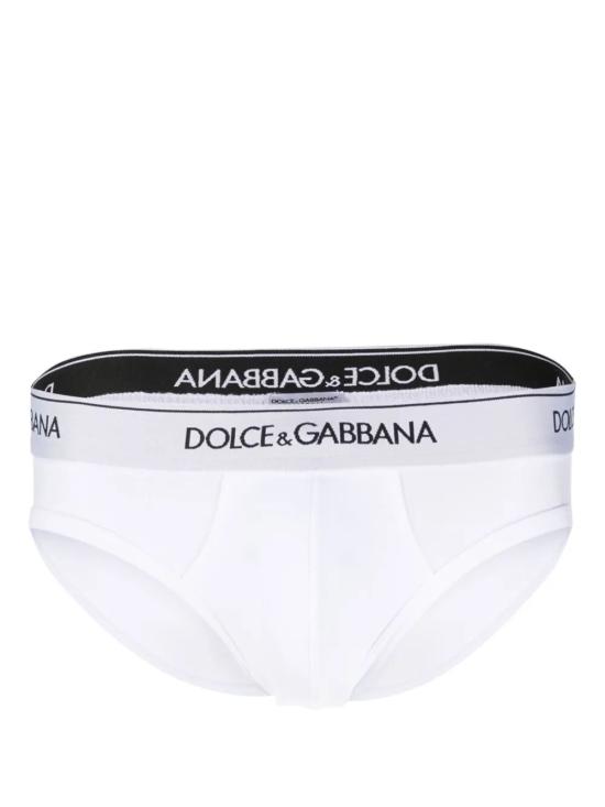 25FW 돌체앤가바나 팬티  M9C03J ONN95 W0800 BIANCO OTTICO - DOLCE & GABBANA