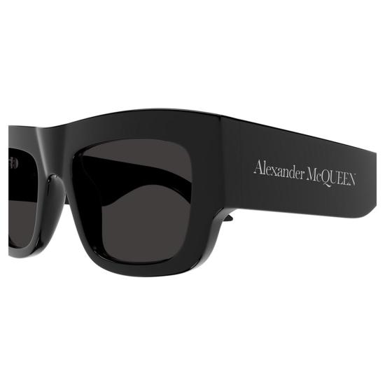  알렉산더 맥퀸 선글라스 AM0449S 001 BLACK GREY - ALEXANDER MCQUEEN