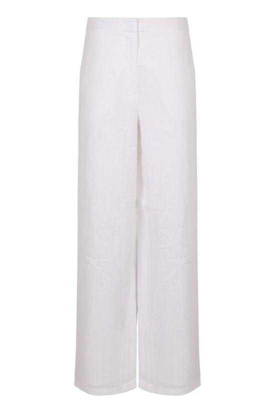 25SS 막스마라 스튜디오 스트레이트 팬츠 GARIBO2516131012600 002 White