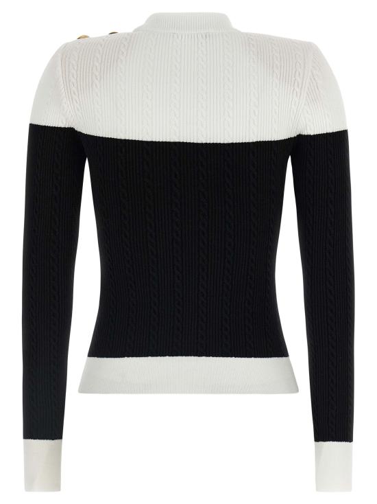 25FW 발망 탑 FF1KD002KI50EAB - BALMAIN