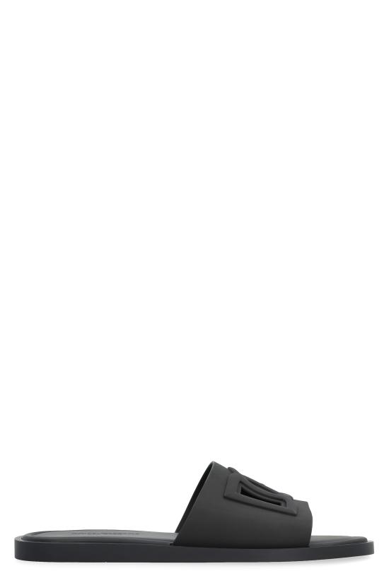  돌체앤가바나 러버 비치웨어 슬리퍼 CS2215AN994 80999 black