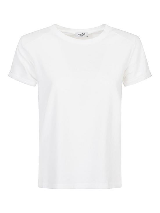25SS 베이스 반팔 티셔츠 B1647841201 White
