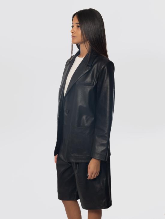 25FW 에센셜앤트워프 가죽 자켓 IDREYbl34 - ESSENTIEL ANTWERP