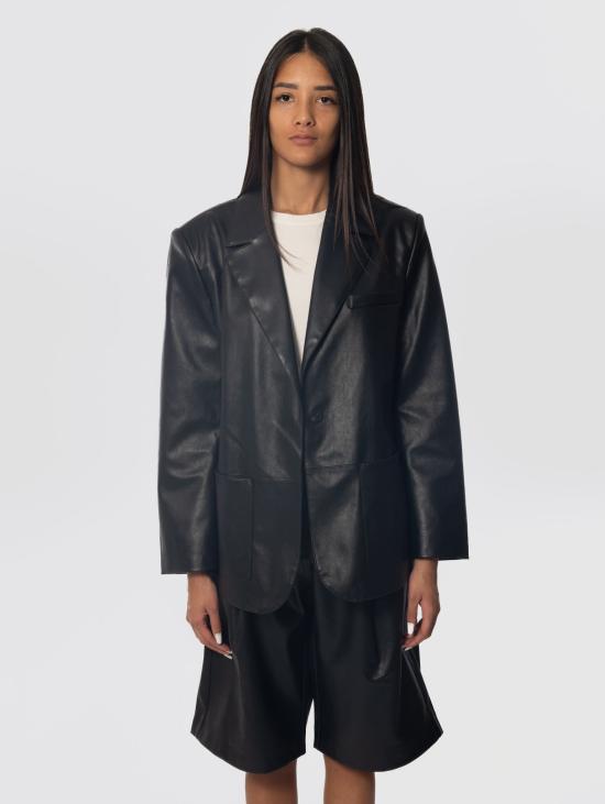 25FW 에센셜앤트워프 가죽 자켓 IDREYbl34