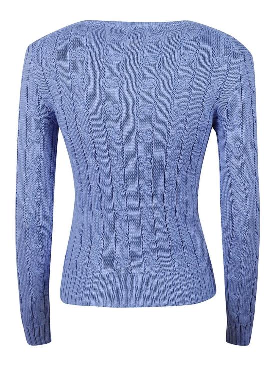  폴로 랄프로렌 탑 211891640003 Light Blue - POLO RALPH LAUREN