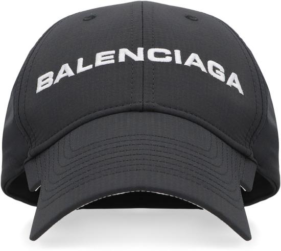 25FW 발렌시아가 볼캡 8343994F2B7 1077 Black - BALENCIAGA