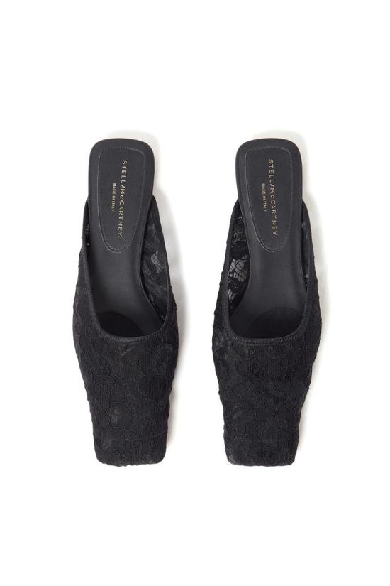 25FW 스텔라 맥카트니 힐/펌프스 810593E002551000 Black - STELLA MCCARTNEY