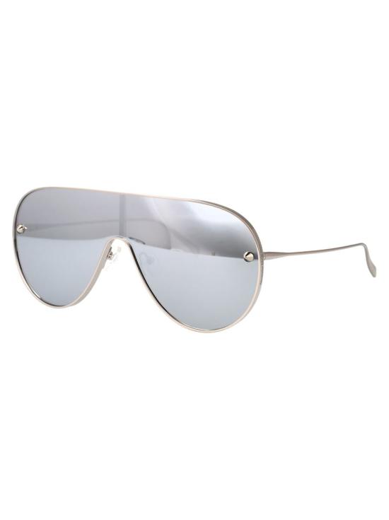 25FW 알렉산더 맥퀸 안경 AM0481S 004 SUNGLASSES SILVER - ALEXANDER MCQUEEN