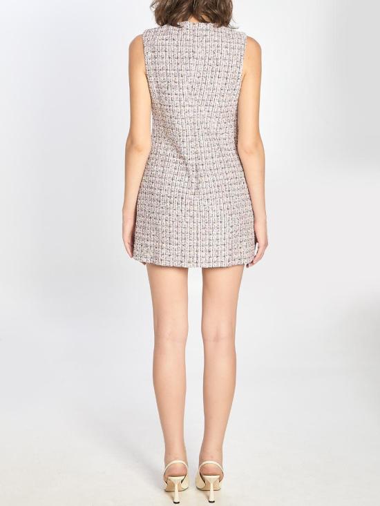 25FW 셀프 포트레이트 숏 원피스 3135661 AW25098S PINK - SELF PORTRAIT