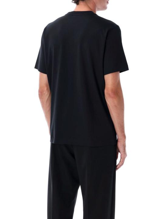 25FW 버버리 반팔 티셔츠 25A8110953 A1189 Black - BURBERRY