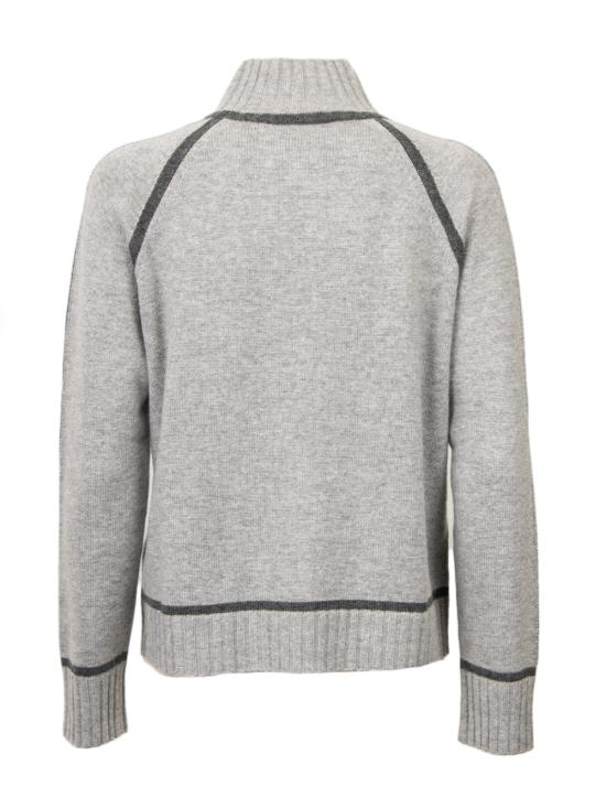 25FW 막스마라 스튜디오 터틀넥 PESCARA007 Gray - MAX MARA STUDIO