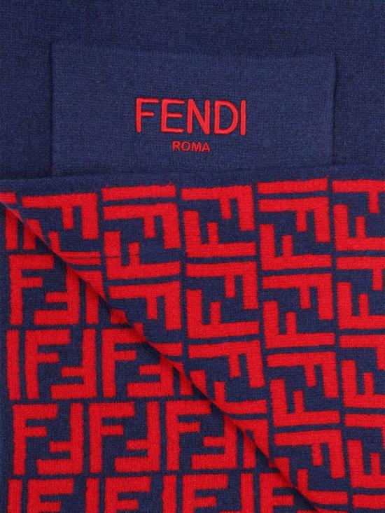 25FW 펜디 머플러/스카프 JUQ020AO29 F08B9 238160 BLUE - FENDI